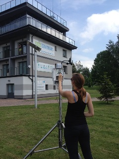 Obsługa automatycznej stacji meteorologicznej w Goczałkowicach
